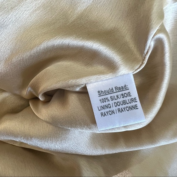 Parker Black Gold White Sequin Cocktail Dress Size Medium - Picture 11 of 11